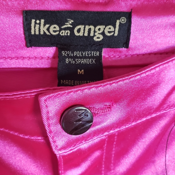 like an angel Stretch Fuchsia Pants Size Medium NWT - Picture 4 of 7